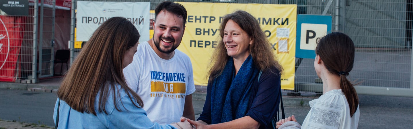 Karine Meaux: "In Ukraine, local actors provide 99% of humanitarian aid"